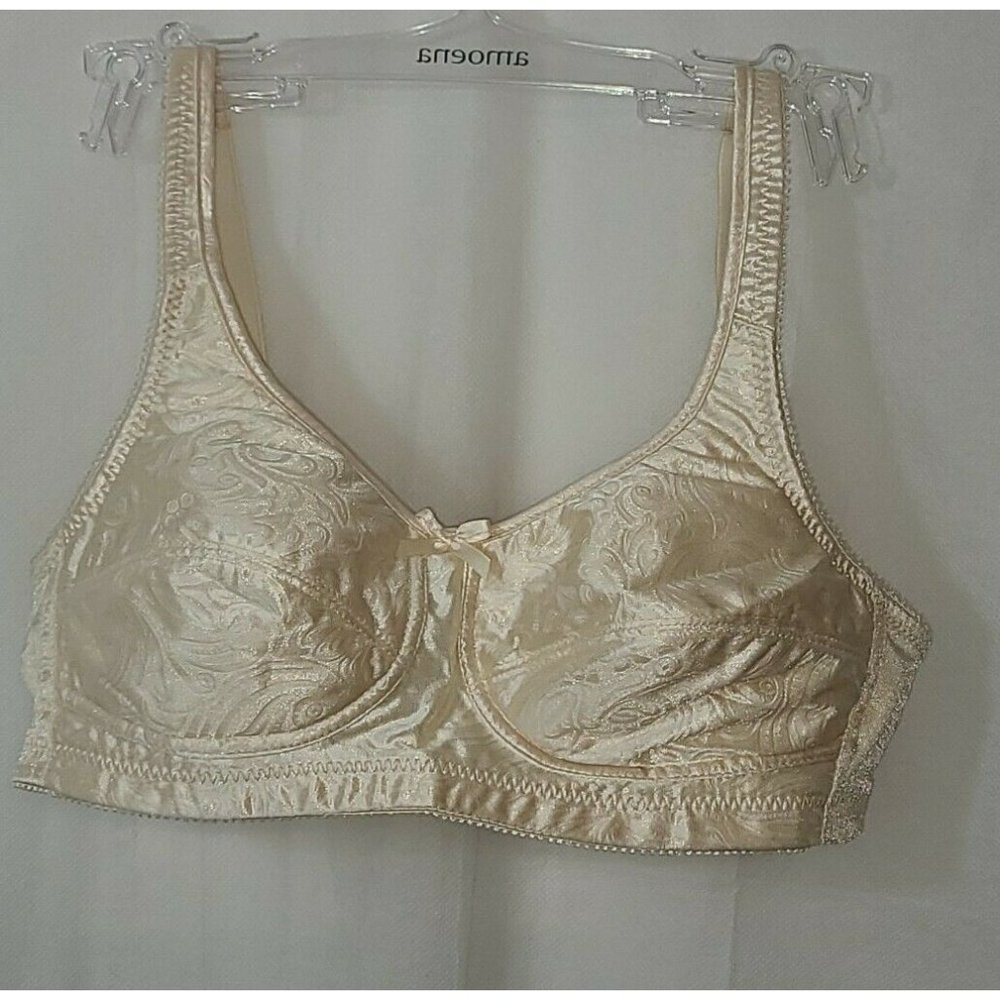 Amoena Mastectomy Bra 34B #2123 Pearl Beige New Fr